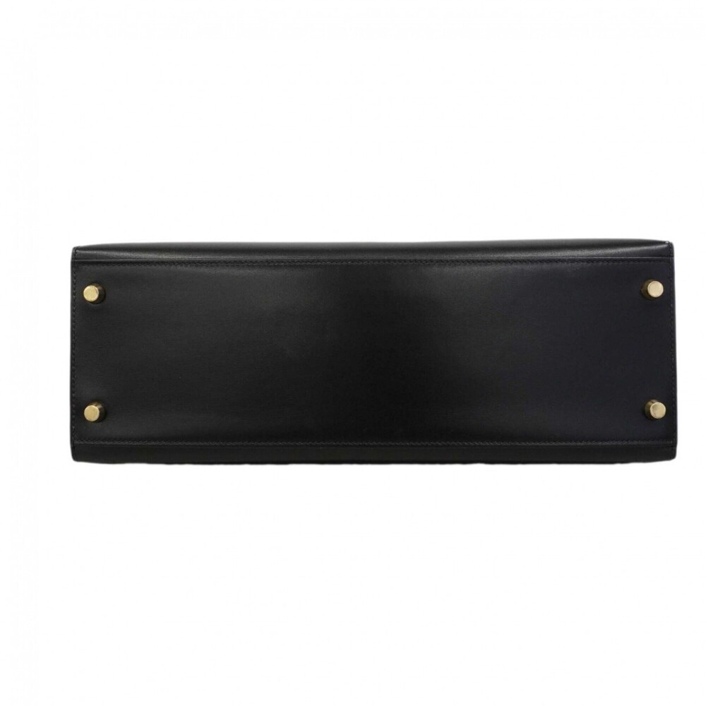 Hermes Kelly 32 Handbag, Box Calf Leather, Black, □B Stamp, Women's, P2738445 - Picture 3 of 15